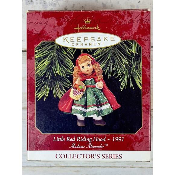 Hallmark 1997 Little Red Riding Hood Ornament Madame Alexander Series 2 Keepsake - Picture 9 of 10
